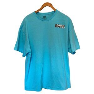 Cartoon Network Blue S/S T-Shirt Men's 2XL Logo Double Sided